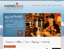 Tablet Screenshot of marketplacelongbeach.com